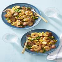 Shrimp Boil with Sausage and Spinach_image