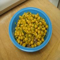 Curried Chickpeas With Cilantro image