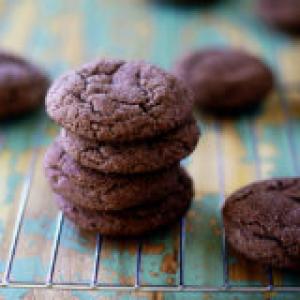 Sparkly Chocolate Snickerdoodles_image