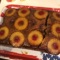 Spicy Pineapple Upside Down Cake_image
