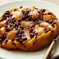 Upside-Down Pear Cranberry Tart_image