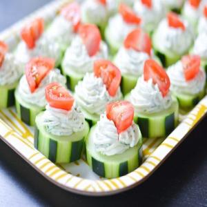 Cucumber Dill Bites Appetizer | Flying on Jess Fuel_image