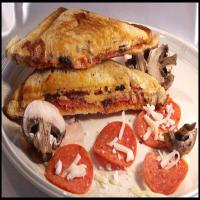 Grilled Pizza Sandwich image