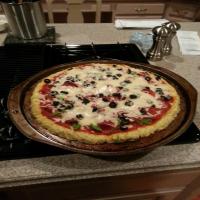 Doughless Deluxe Low Carb Pizza_image
