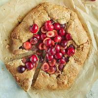 Cherry & almond frangipane galette image