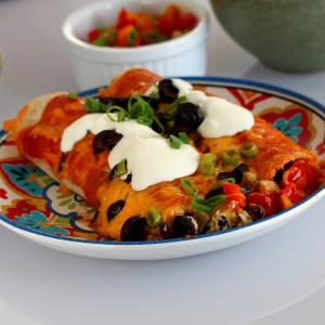 Jeannie's Vegetarian Enchiladas_image