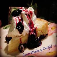 Lemon Blueberry Delight Cream Cheese Cake image