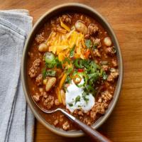 Turkey Chili with Cannellini Beans image