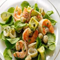 Seafood Salad with Creamy Tarragon Dressing_image