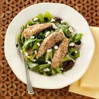 Pecan-Crusted Chicken Salad with Fig Vinaigrette_image