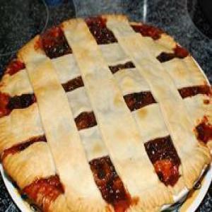 Old Time Mincemeat Pie_image