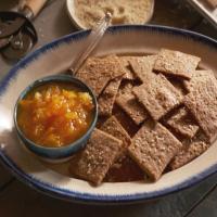 Homemade Orange Marmalade and Hand-Rolled Whole-Grain Crackers_image