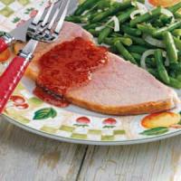 Ham with Currant Sauce_image