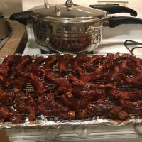 Best Pressure Cooker Sticky BBQ Ribs Ever image
