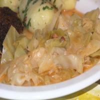 Croatian Cabbage Stew ( Prisiljeno Zelje