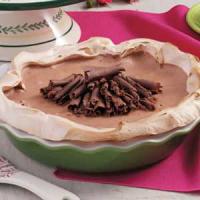 Chocolate Mocha Meringue Pie_image