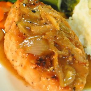 Chicken With Shallots in White Wine_image