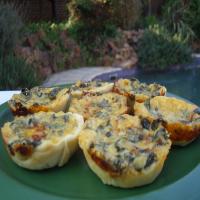 Watercress & Cheese Tartlets_image