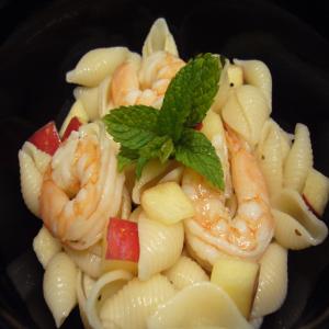 Pasta, Prawn(Shrimp), Apple Salad- Mayo Free!_image