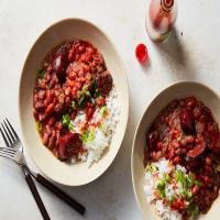 Pressure Cooker Red Beans and Rice image
