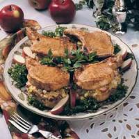 Pork Chops with Apple Stuffing image