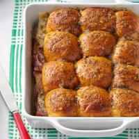 Caramelized Ham & Swiss Buns Recipe Recipe - (4.6/5) image