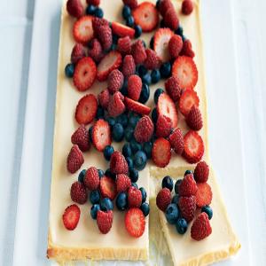 Berry and Ricotta Slice_image