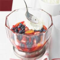 Creamy Rice Pudding and Fruit Layered Dessert_image