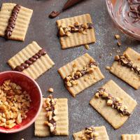 Chocolate Topped Peanut Butter Spritz_image