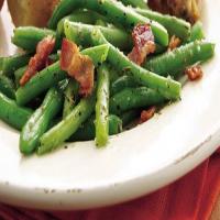 Bacon-Topped Green Beans image