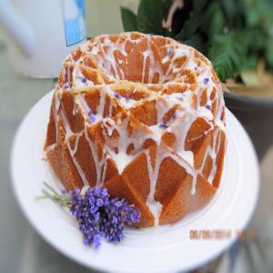 Almond Lavender Cake image