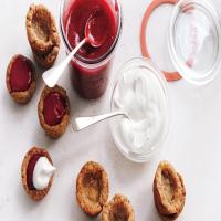 Cranberry Curd Tartlets image