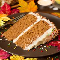 Autumn Spice Cake with Cream Cheese Frosting Recipe - (4.2/5) image