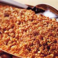 Sweet-Potato and Orange Purée with Almond Streusel image