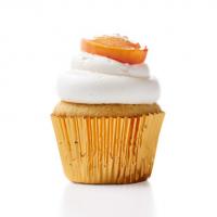 Peaches-and-Cream Cupcakes image