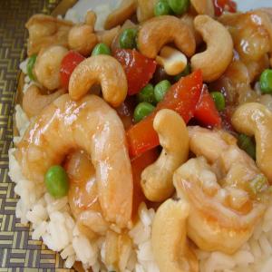 Bev's Jazzed-Up Cashew Shrimp_image
