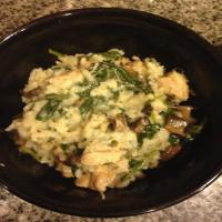 Spinach, Mushroom, and Chicken Risotto for Rice Cooker_image