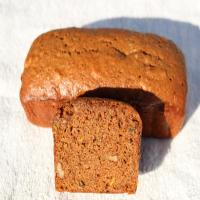 Zucchini Bread Made With Brown Sugar and Molasses image