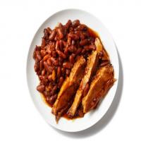 Ham with Barbecue Beans_image