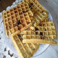 Sour Cream Blackberry Waffles image