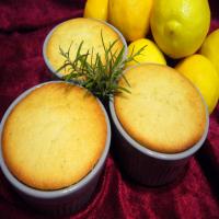 Rosemary-Lemon Custard Cakes_image