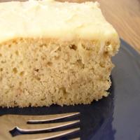 Banana Cake With Cream Cheese Frosting image