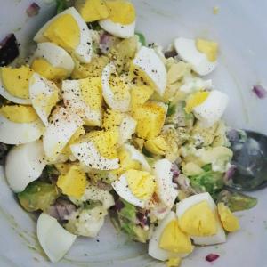 Lighter Avocado Egg Salad_image