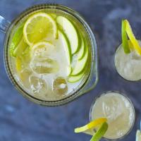 Apple prosecco punch image