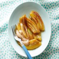 Sauteed Bananas with Tangy Sweet Cream image