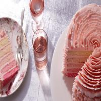 Ombre Strawberry Cake image