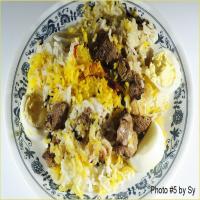 Lamb Biryani With Saffron Rice image