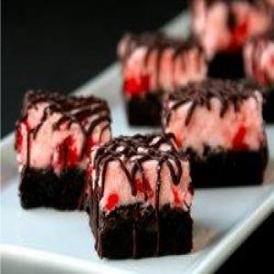 Dark Chocolate Cherry Cordial Brownies_image
