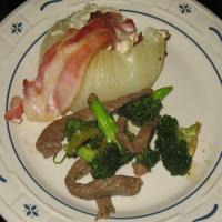 Bacon-Wrapped Baked Onions image