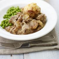 Beef stew with horseradish dumplings image
